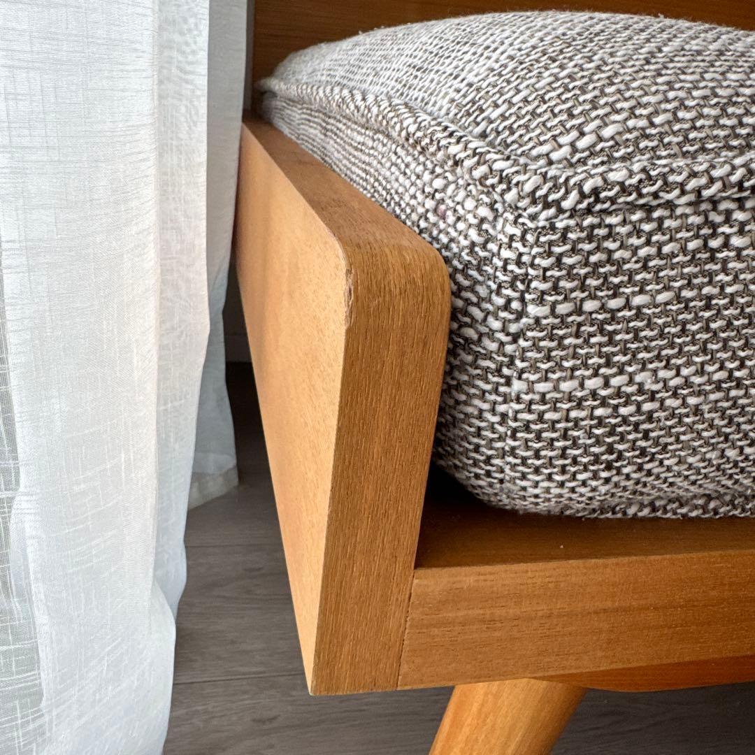 Y*A　UNICO ソファ　3人掛け（オットマン付）