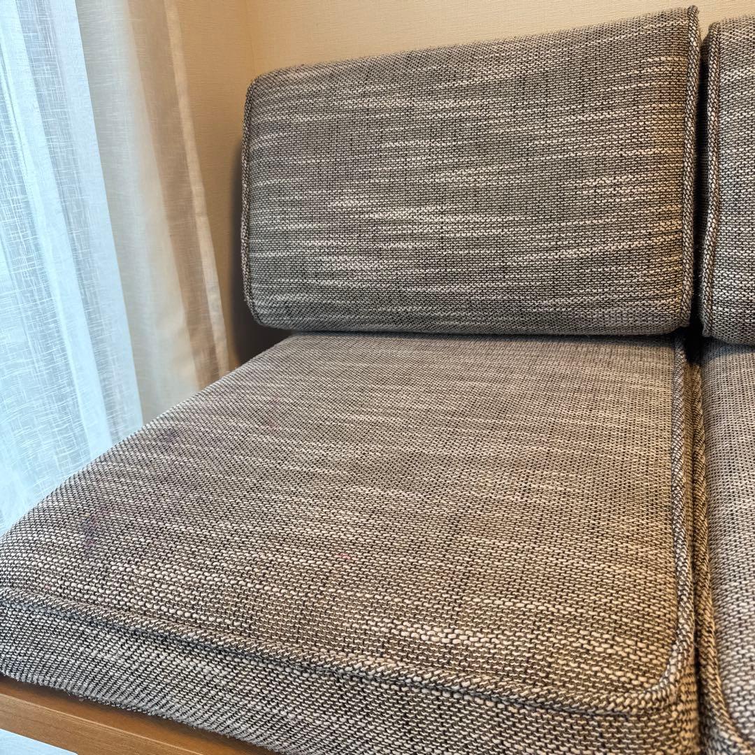 Y*A　UNICO ソファ　3人掛け（オットマン付）