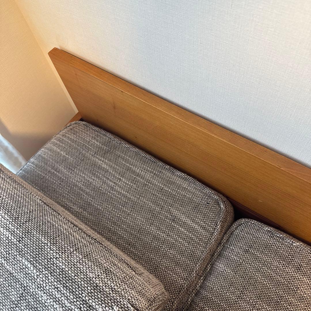 Y*A　UNICO ソファ　3人掛け（オットマン付）