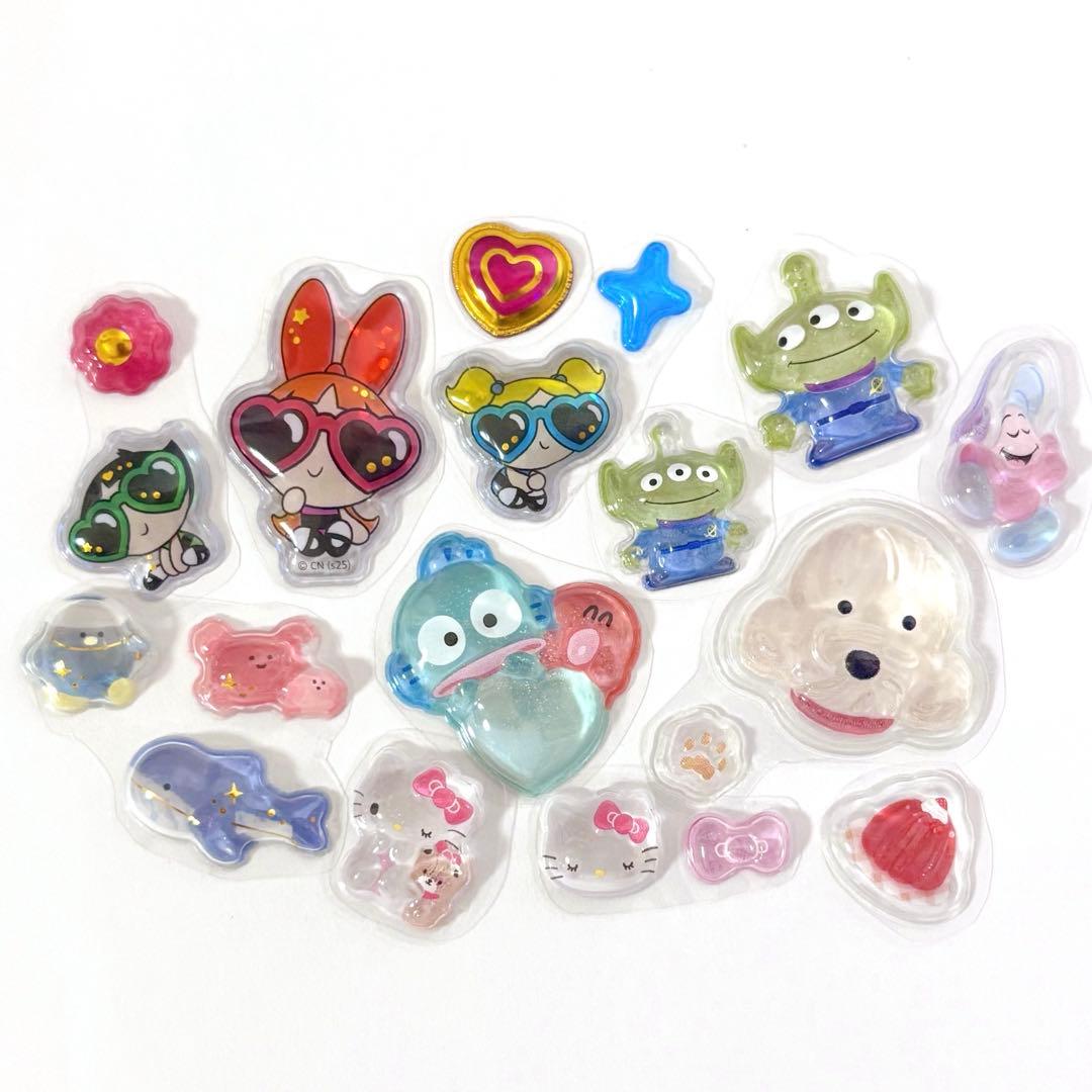 5 ボンボンドロップシール 他 おすそ分け パワパフ ディズニー