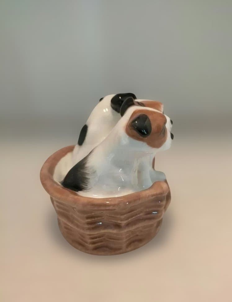 ロイヤルドルトン　テリア　バスケット