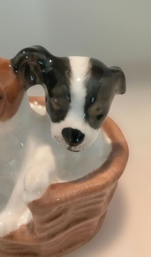 ロイヤルドルトン　テリア　バスケット