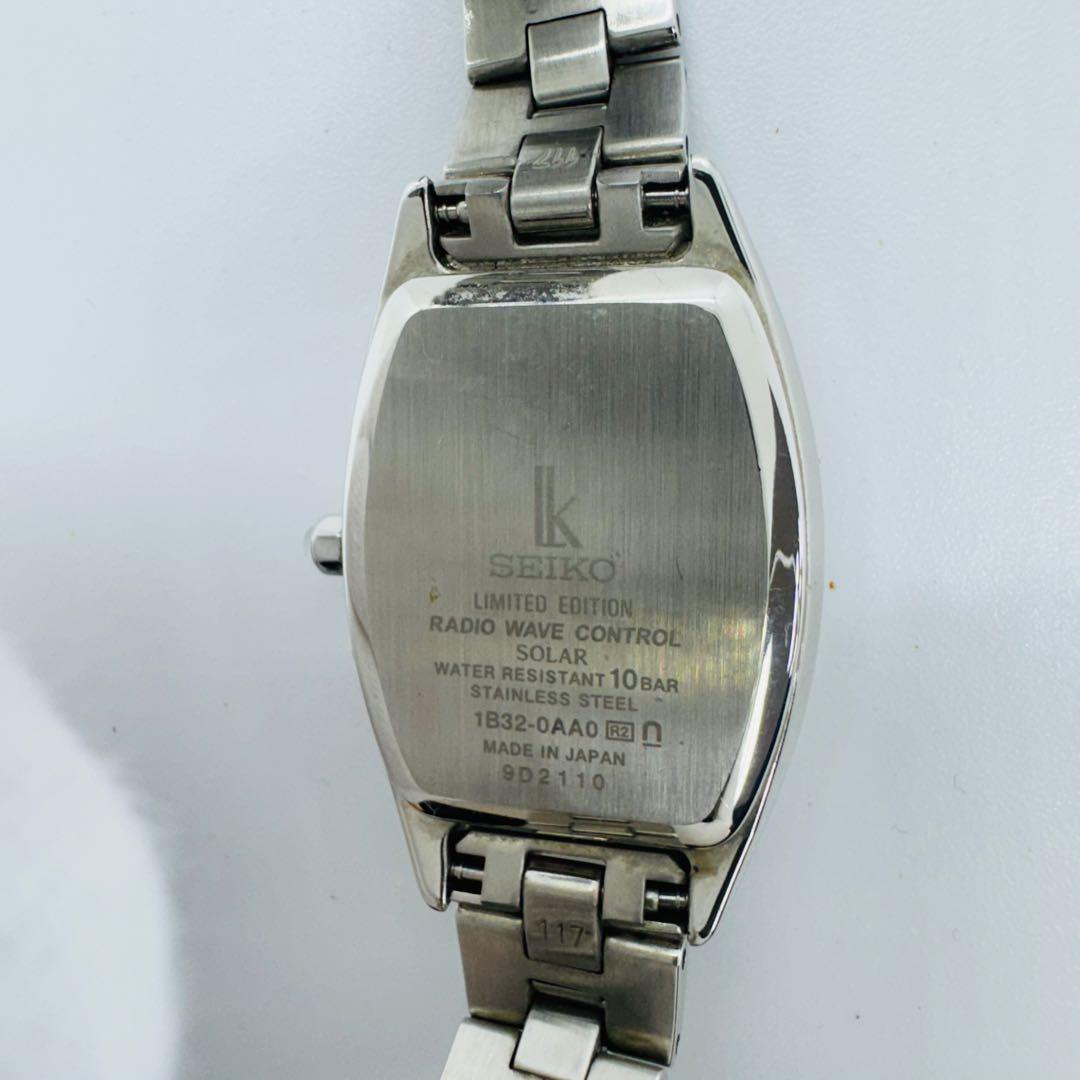 ✨SEIKO✨セイコー✨1B32-0AA0✨デイト✨ルキア✨シルバー✨腕時計✨
