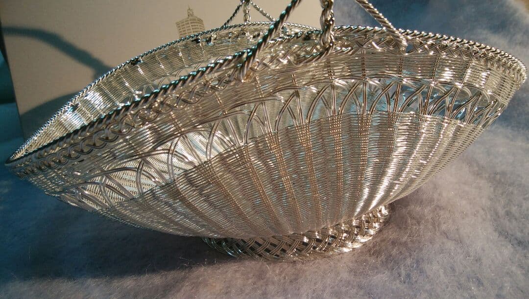 銀座和光　シルバーバスケット