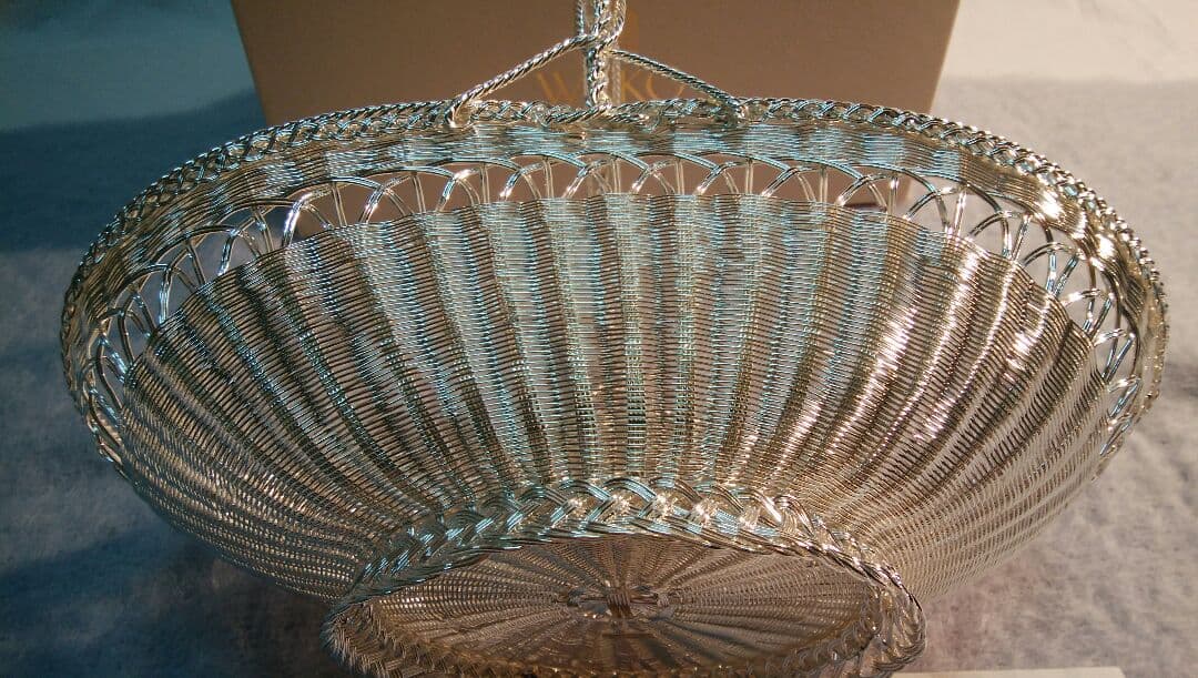 銀座和光　シルバーバスケット