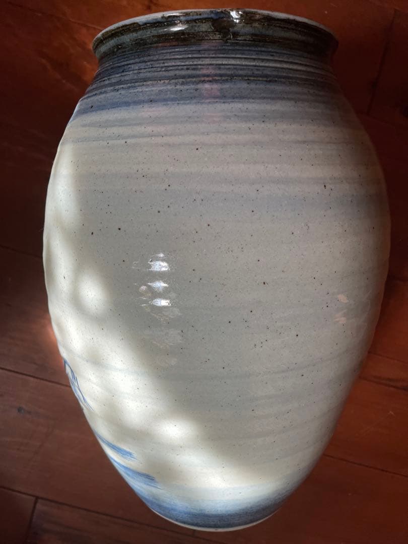 九谷古青窯 二代古青 熊野博 七福神 花生 内福の図 字 一品物 逸品