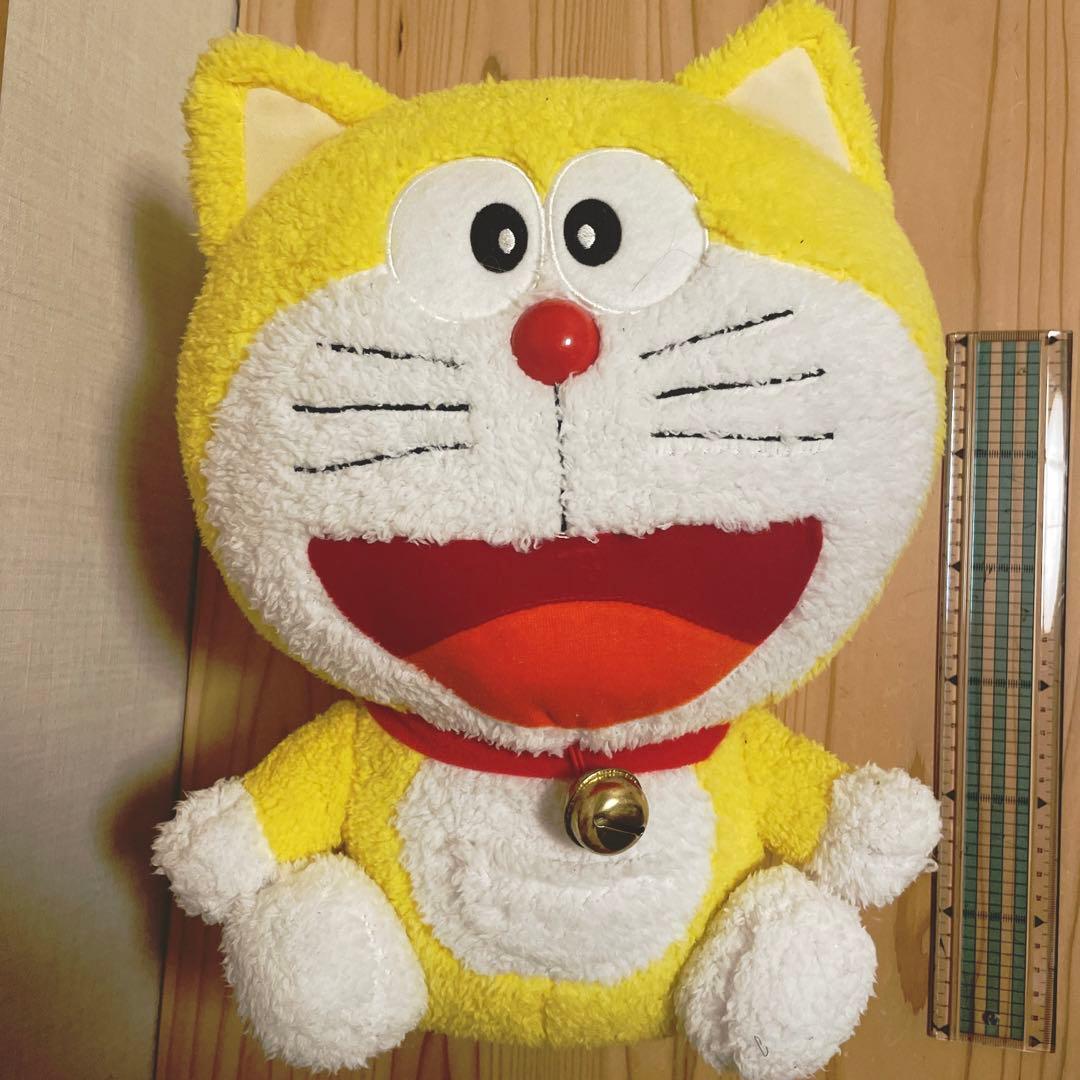 ドラえもん】黄色い耳ありドラえもん ドラえもん ぬいぐるみセット