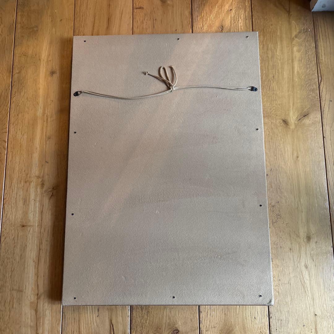 鏡　ミラー　カットガラス　イタリー製　ヴィンテージ