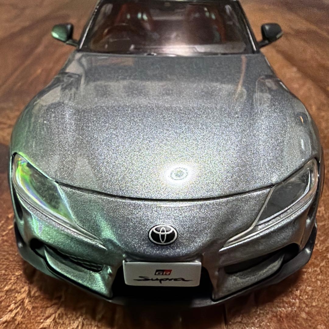 トヨタ GRスープラ 1/30 ミニカー アイスグレーメタリック - メルカリ
