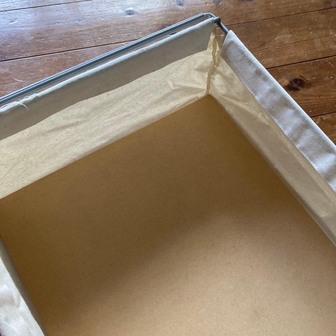 無印良スチールユニットシェルフ　追加用帆布バスケット　幅56ｃｍ用　6個まとめて