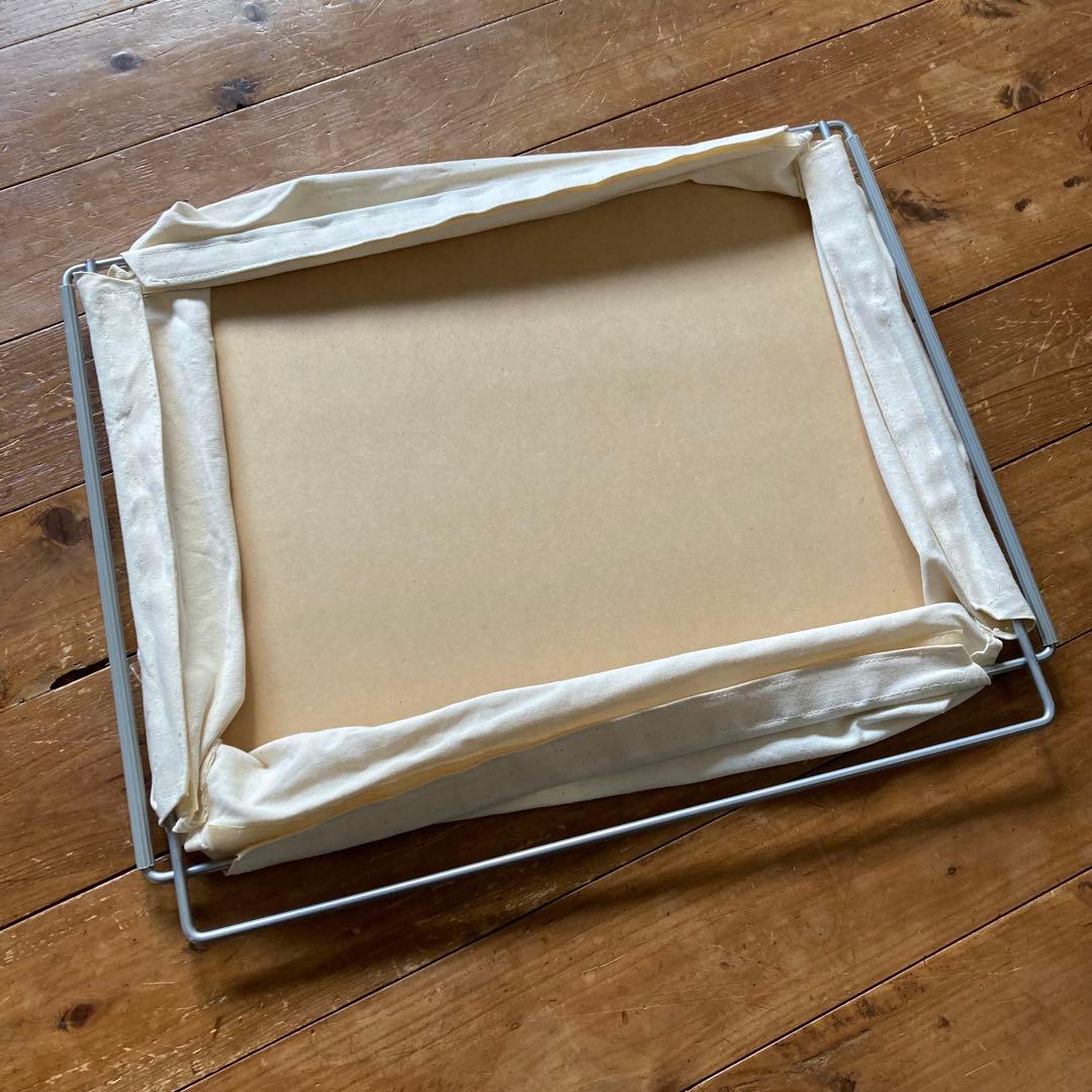 無印良スチールユニットシェルフ　追加用帆布バスケット　幅56ｃｍ用　6個まとめて