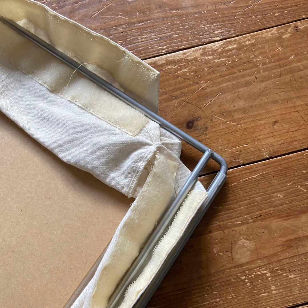 無印良スチールユニットシェルフ　追加用帆布バスケット　幅56ｃｍ用　6個まとめて