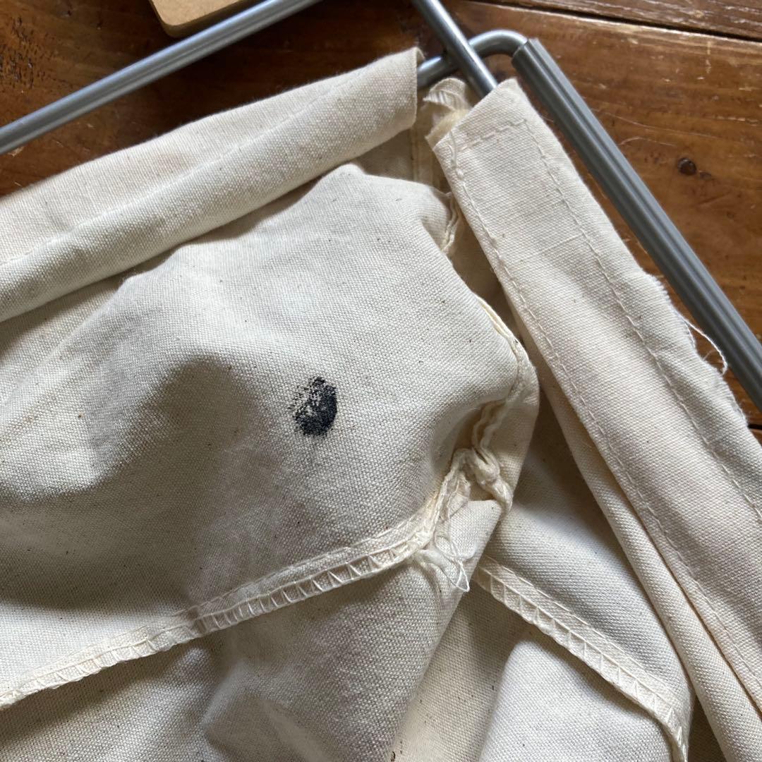 無印良スチールユニットシェルフ　追加用帆布バスケット　幅56ｃｍ用　6個まとめて