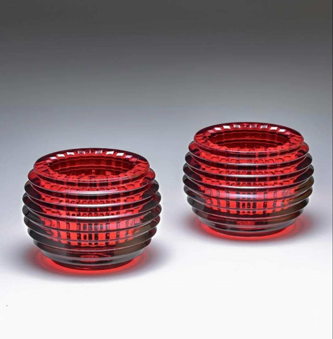 新品☆バカラ キャンドルホルダー アイ キャンドルスタンド ペア クリスマス