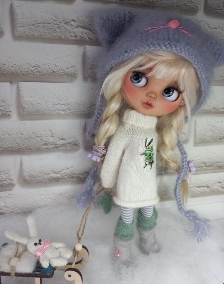 ビッグセール！カスタムアイシードールblytheサイズネオブライスサイズ