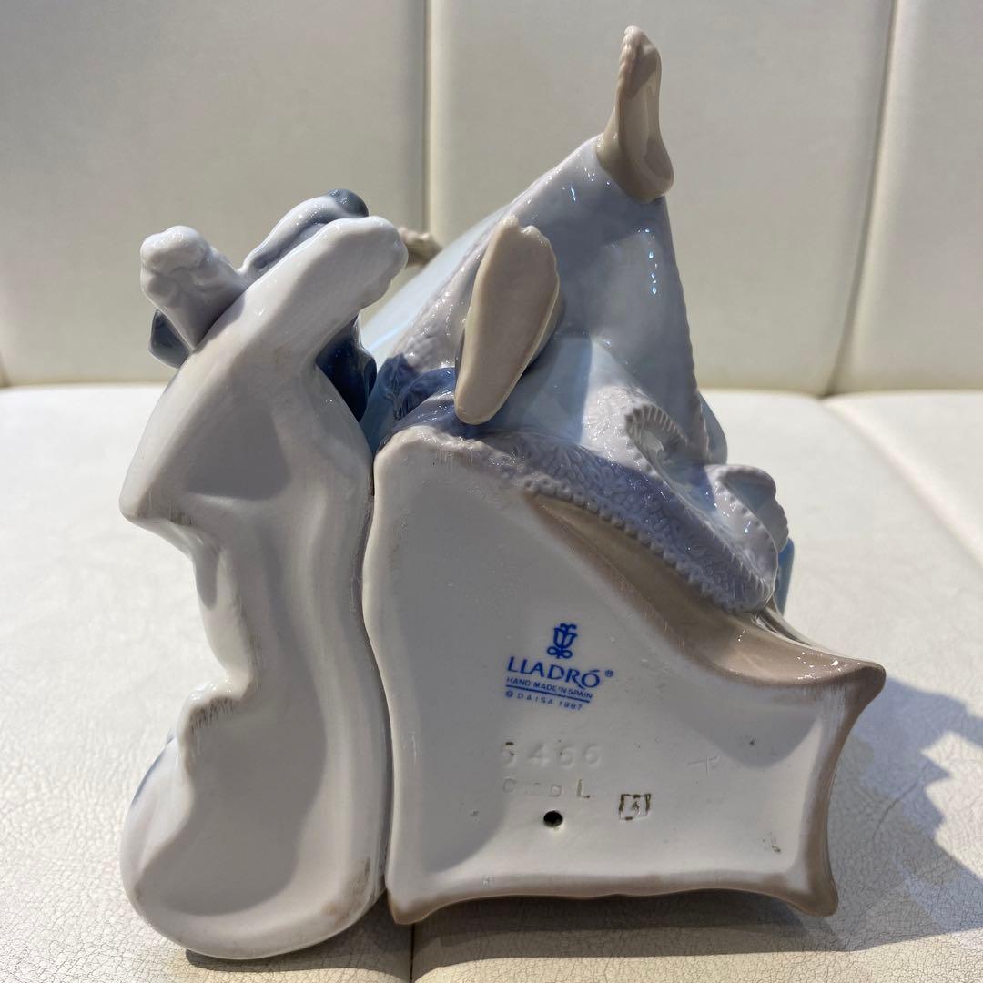 美品！ ☆リヤドロ☆ 少女 大事な電話