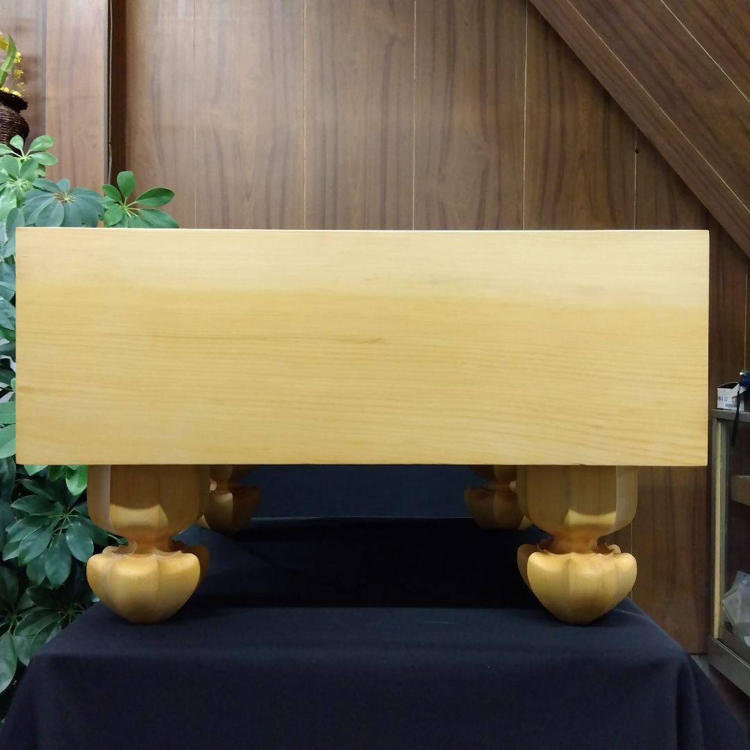 【国産　本榧　5寸碁盤　木表　板目】