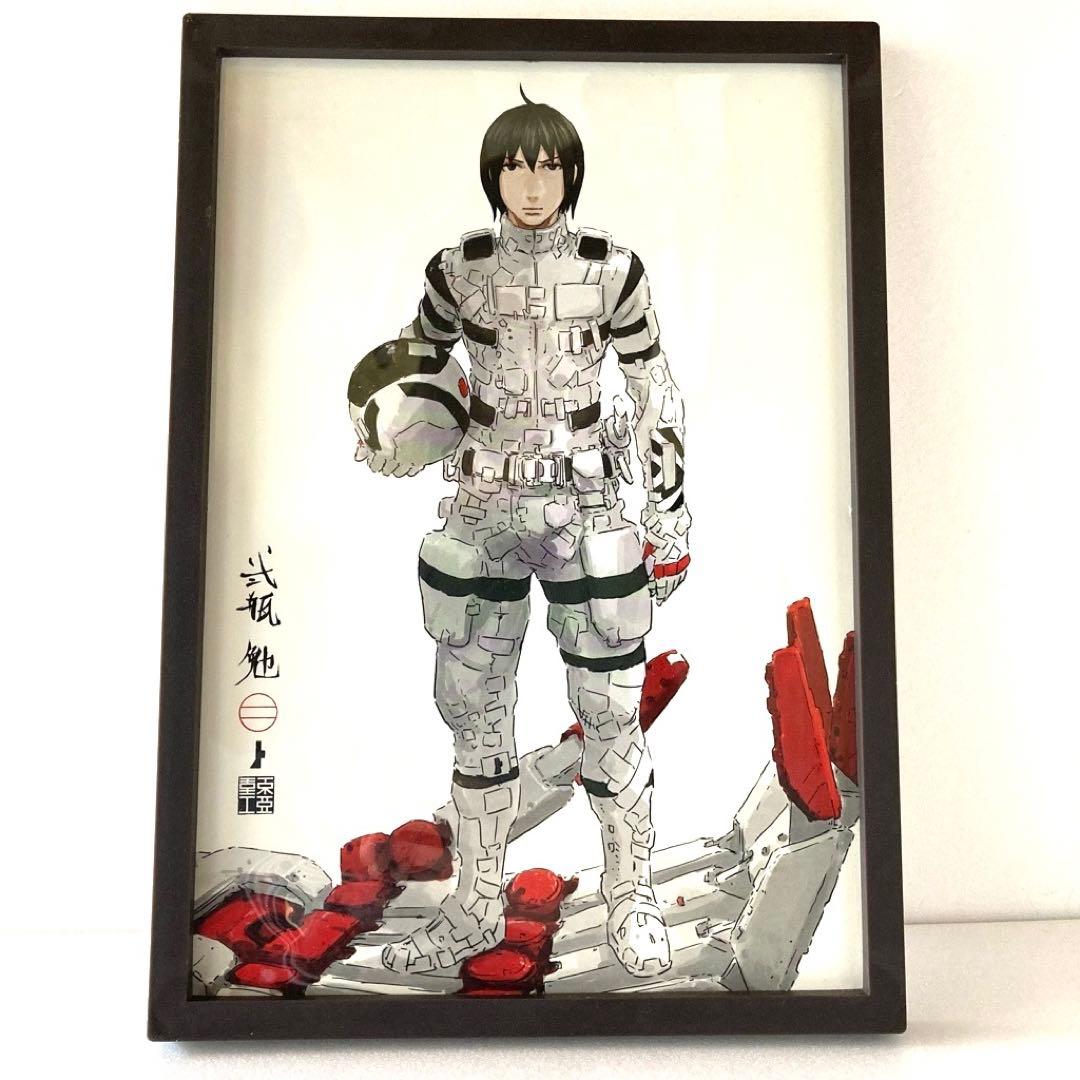 劇場版 シドニアの騎士 原作者 弐瓶勉 描き下ろし 額装複製原画 来場者