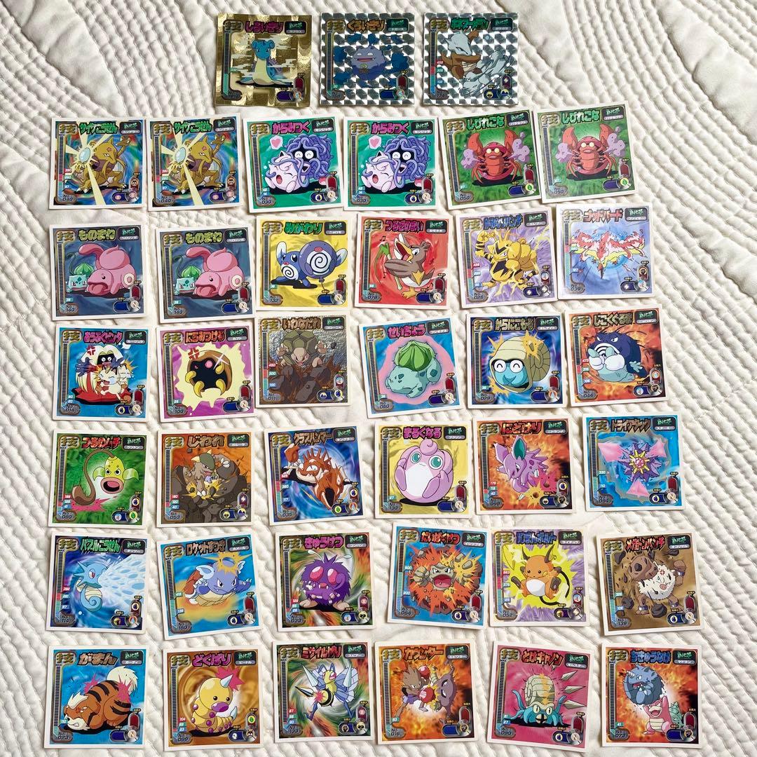 ポケモン シール烈伝 技 シール列伝 ポケットモンスター まとめ売り