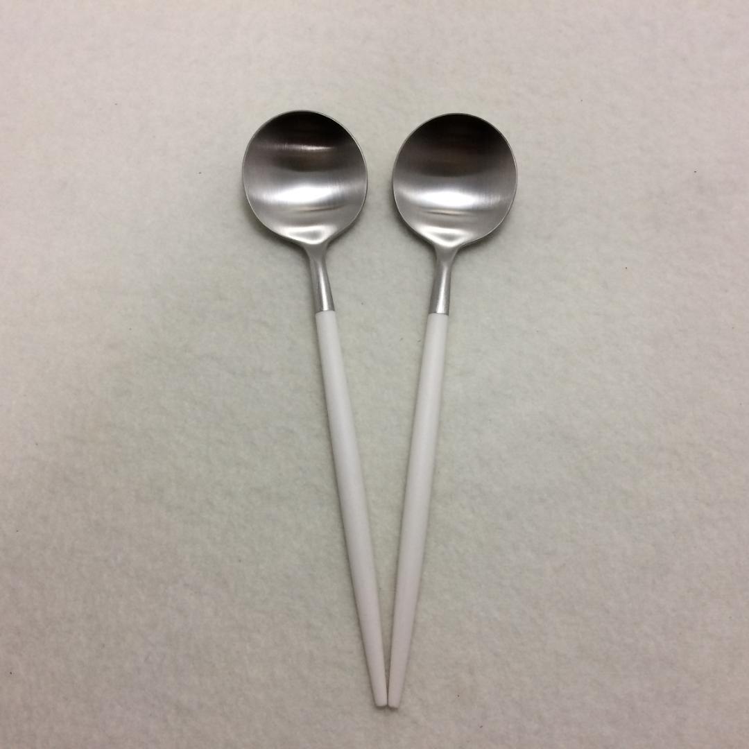 残り僅か！　セール価格　クチポール　GOA　ホワイト＆シルバー　デザート　計８本