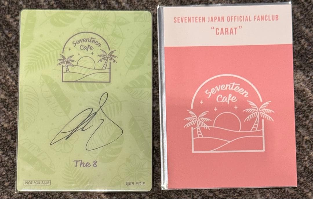 SEVENTEEN THE8 セブチカフェ 特典 トレカ 2枚セット - メルカリ