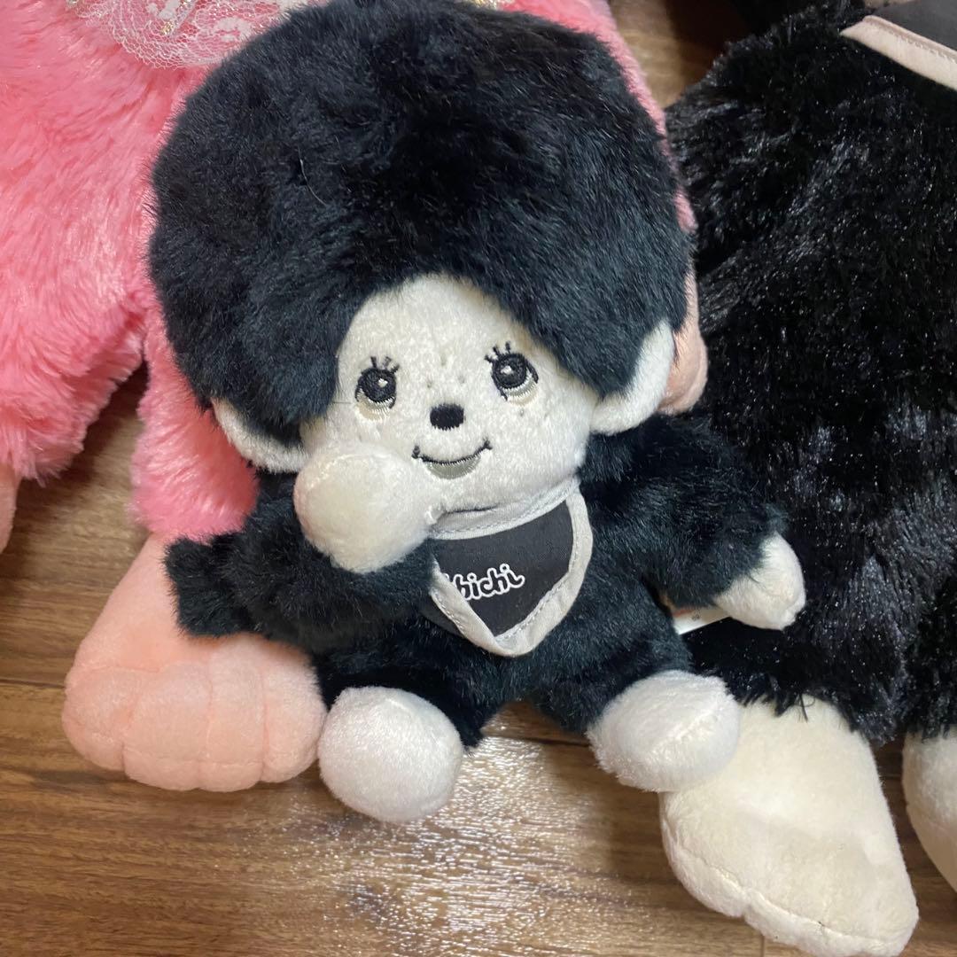 希少　モンチッチ ぬいぐるみ モノトーン　男の子女の子ヴィンテージ　まとめ売り