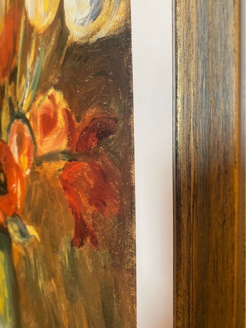 ルノワール チューリップ 額縁 インテリア