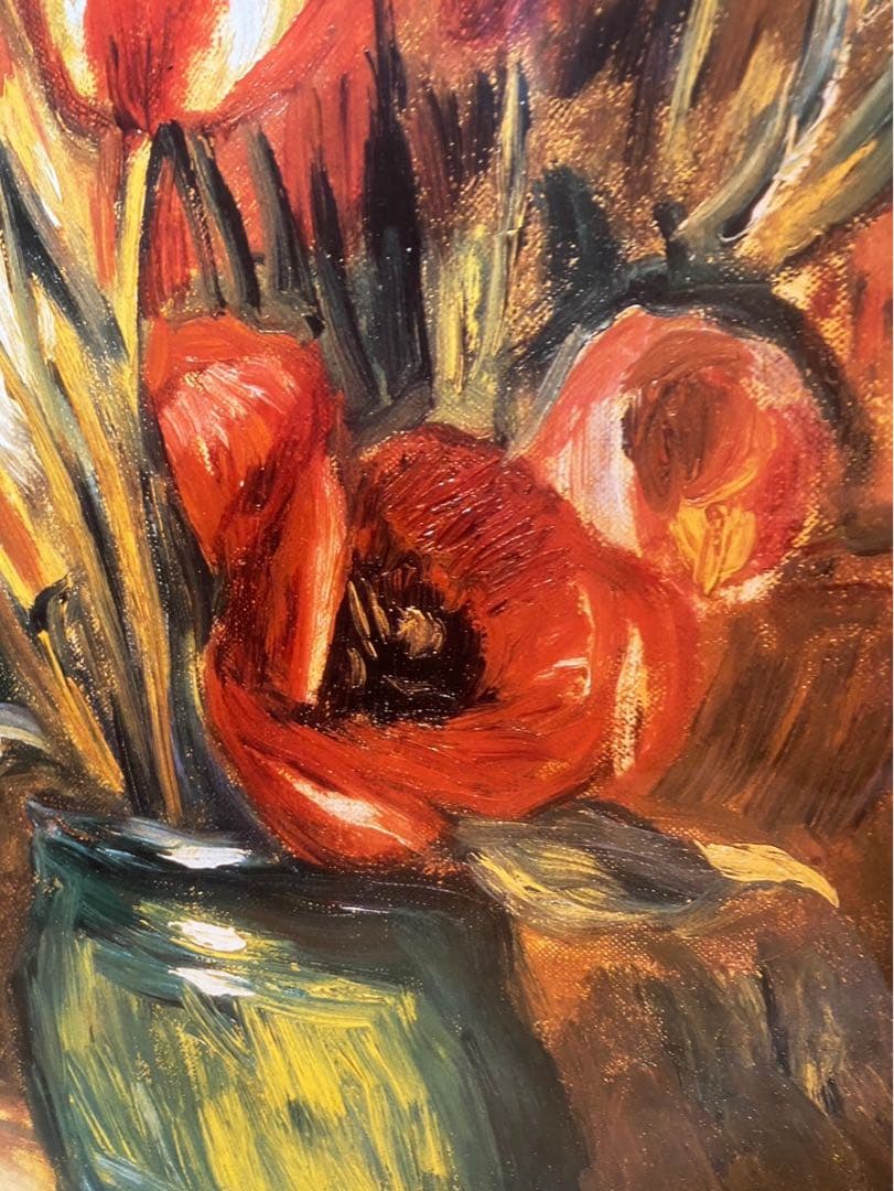 ルノワール チューリップ 額縁 インテリア