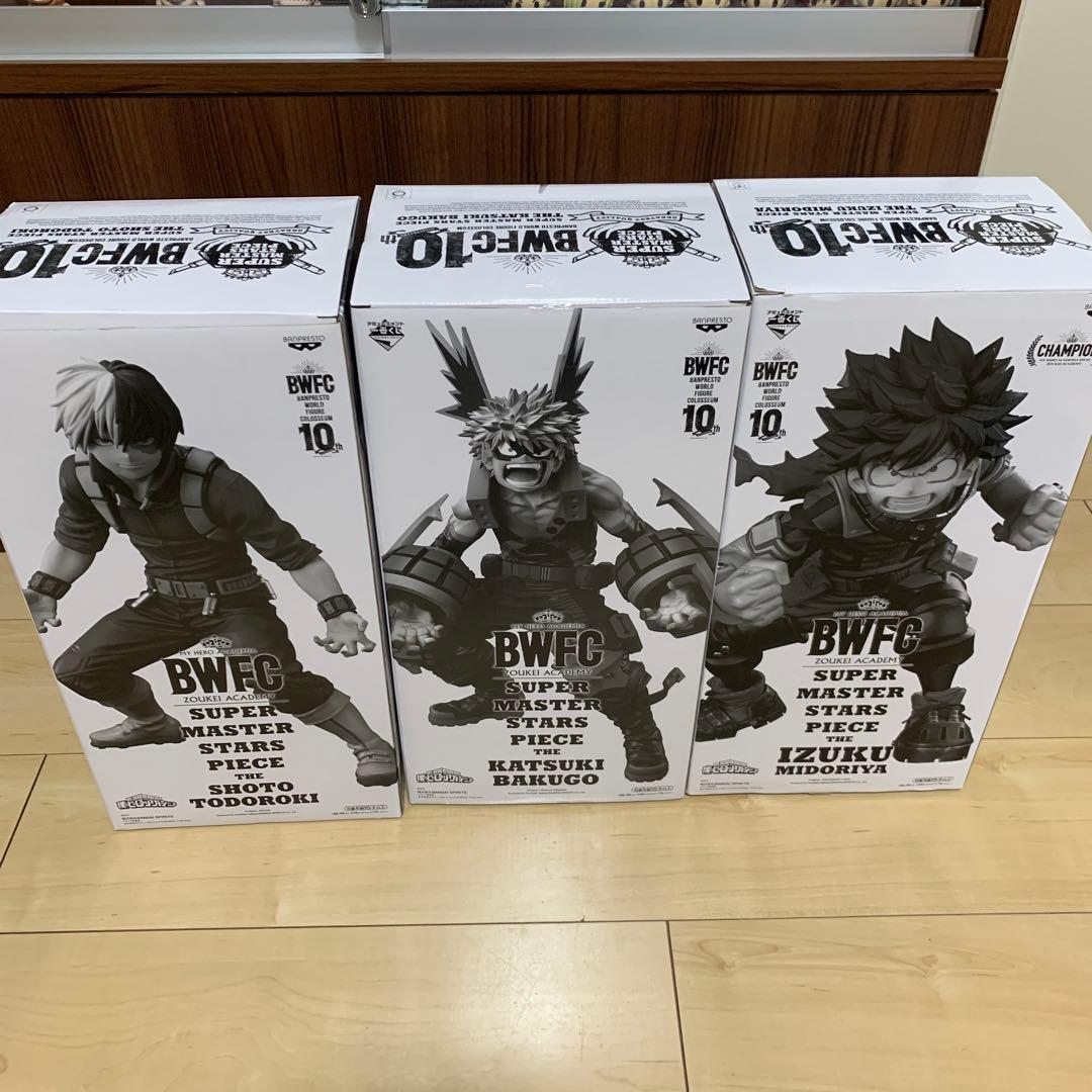 smsp ヒロアカ A賞 ブラシ彩色 フィギュア まとめ売り - メルカリ