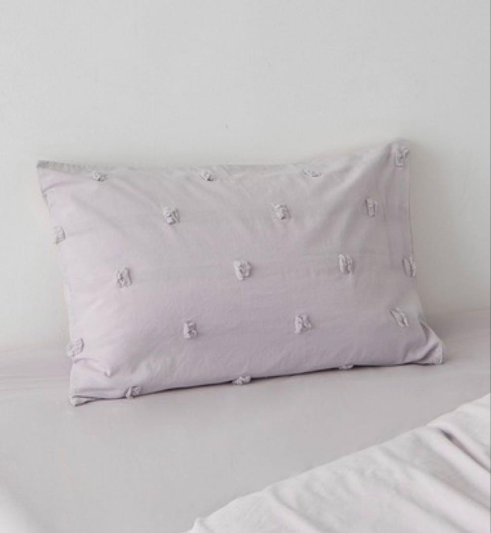 新品未使用　ジェラートピケ　掛け布団カバー　ドビードット　2点セット シングル