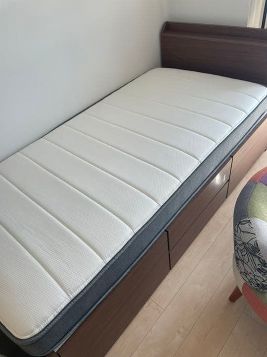 収納付きベッド(ベッドマットレス付き)