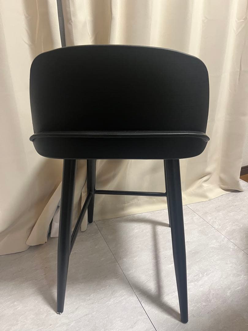 カウンター チェア グレイ 座高60cm 北欧 シンプル デザイン エレガント