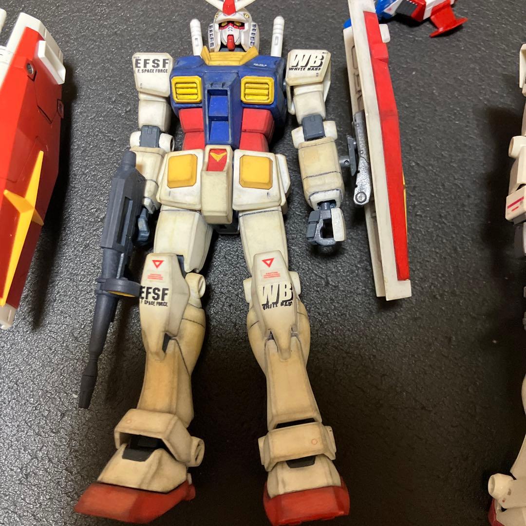 ガンプラ HG ガンダム RX 78 ジャンク3体セット - メルカリ
