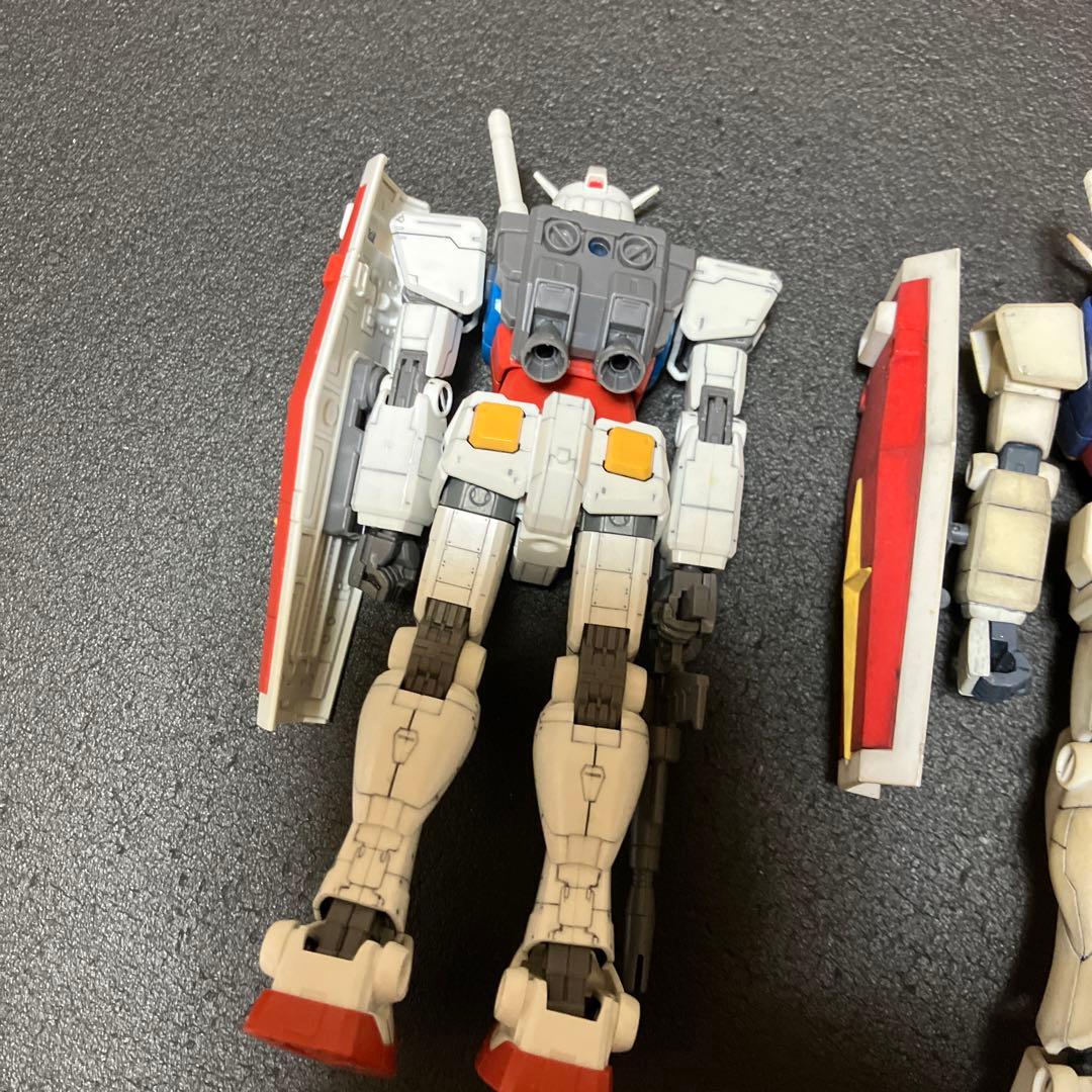 ガンプラ HG ガンダム RX 78 ジャンク3体セット - メルカリ