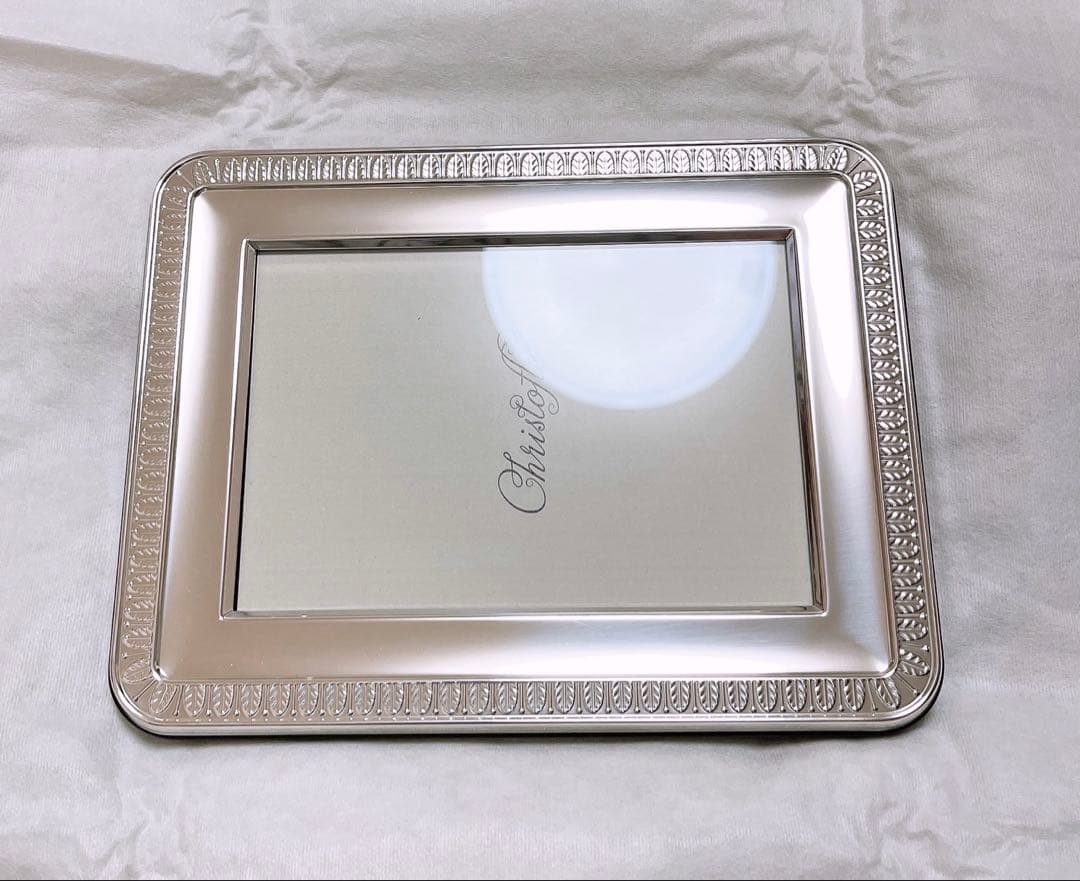 【未使用品】CHRISTOFLE クリストフル フォトフレーム マルメゾン