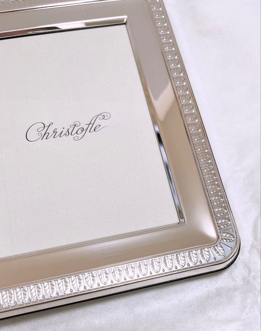 【未使用品】CHRISTOFLE クリストフル フォトフレーム マルメゾン