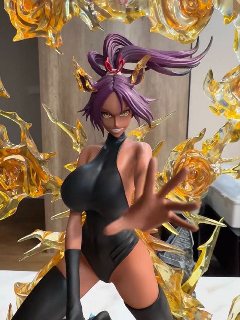 BLEACH YUANMENG-STUDIO 四楓院夜一 フィギュア - メルカリ