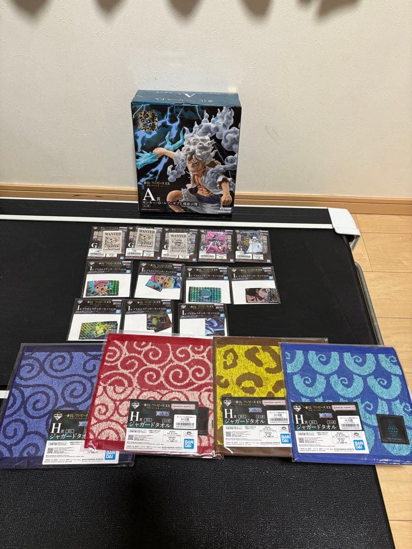 一番くじ　ワンピース　EX悪魔を宿す者達　フィギュア　A賞ルフその他下位賞セット