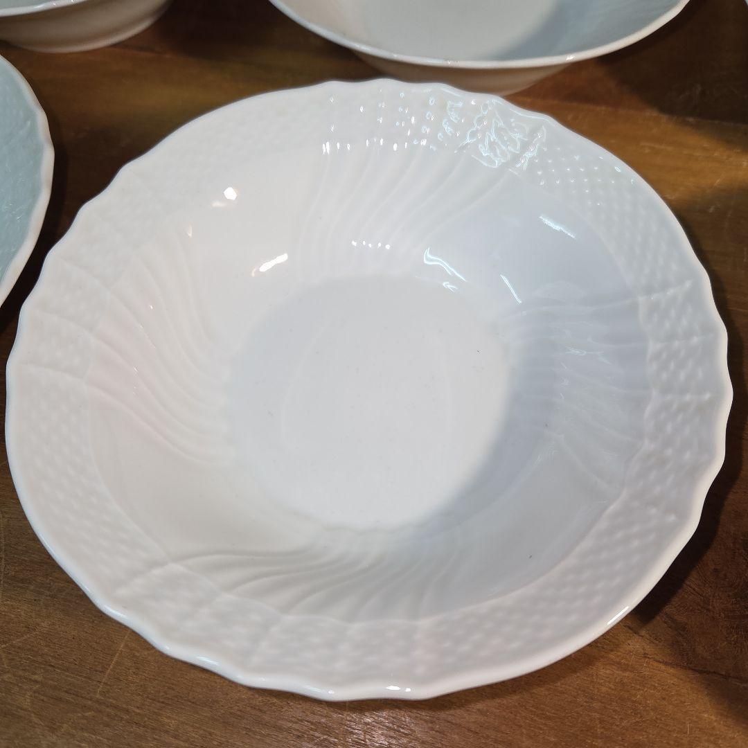 【6枚セット】リチャードジノリ ベッキオホワイト 15cm フルーツソーサー