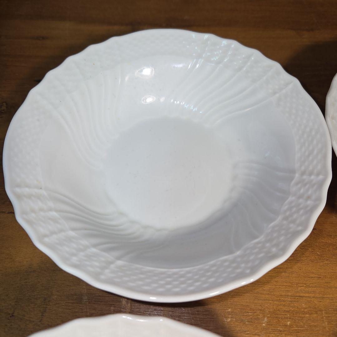 【6枚セット】リチャードジノリ ベッキオホワイト 15cm フルーツソーサー