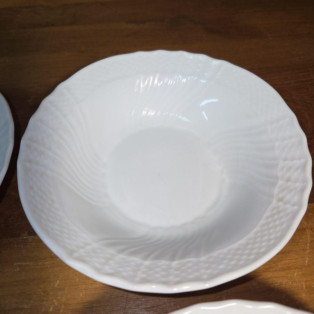 【6枚セット】リチャードジノリ ベッキオホワイト 15cm フルーツソーサー