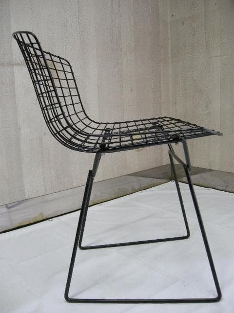 □　ハリー・ベルトイア　ワイヤーサイドチェアー　/　ビンテージ　□