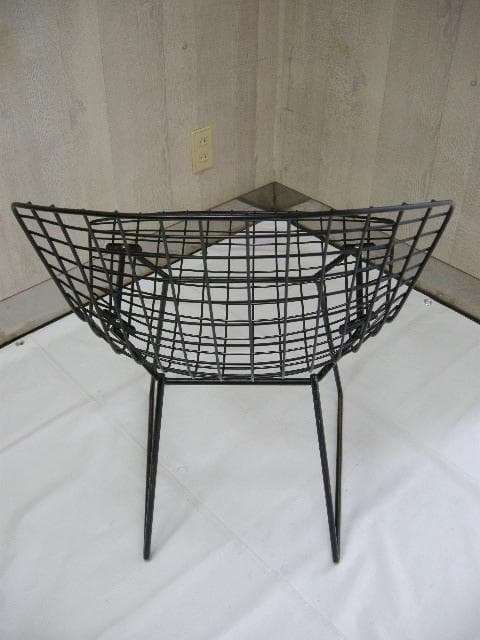 □　ハリー・ベルトイア　ワイヤーサイドチェアー　/　ビンテージ　□
