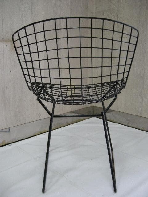 □　ハリー・ベルトイア　ワイヤーサイドチェアー　/　ビンテージ　□