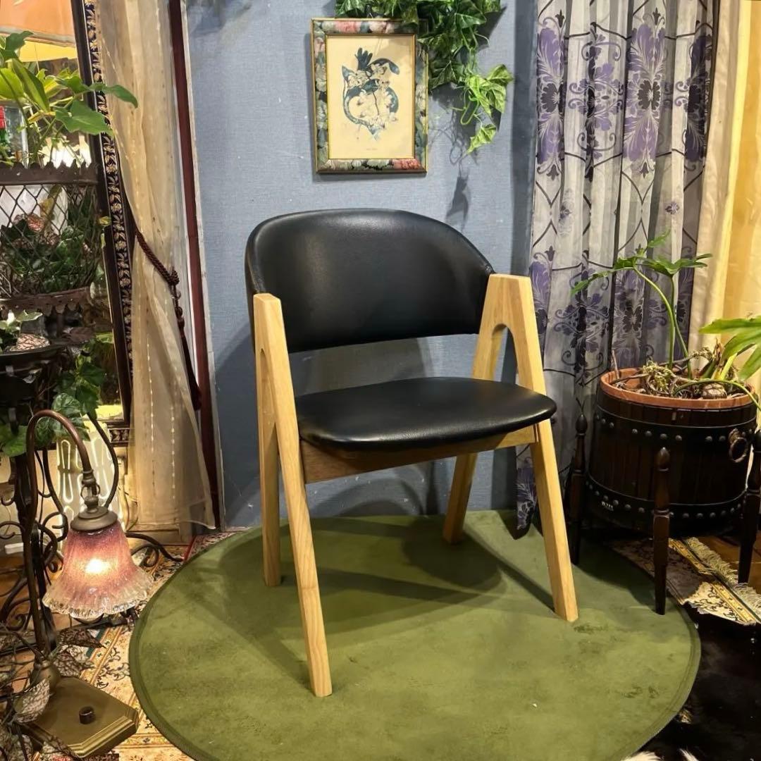 L1 スタイリッシュモダン 北欧ST ショートアームチェア