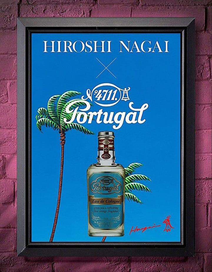 永井博・鈴木英人・わたせせいぞうPortugal【A4ポスター額装付６点セット】