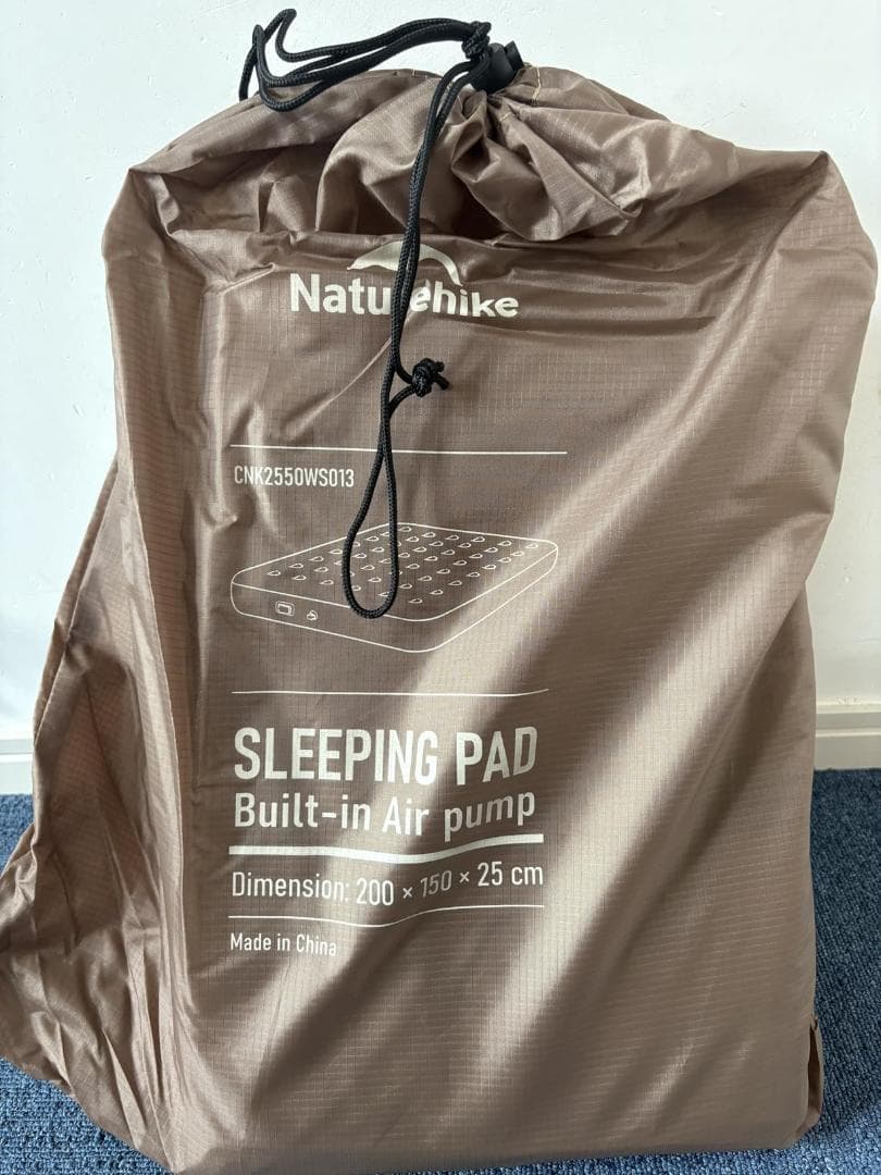 ANaturehike エアーベッド 内蔵電動ポンプ キャンプ/防災/来客用 1