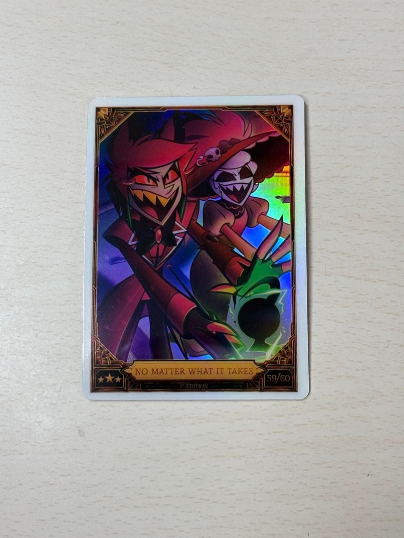 ハズビンホテル シーズン2 トレーディングカード foil アラスター