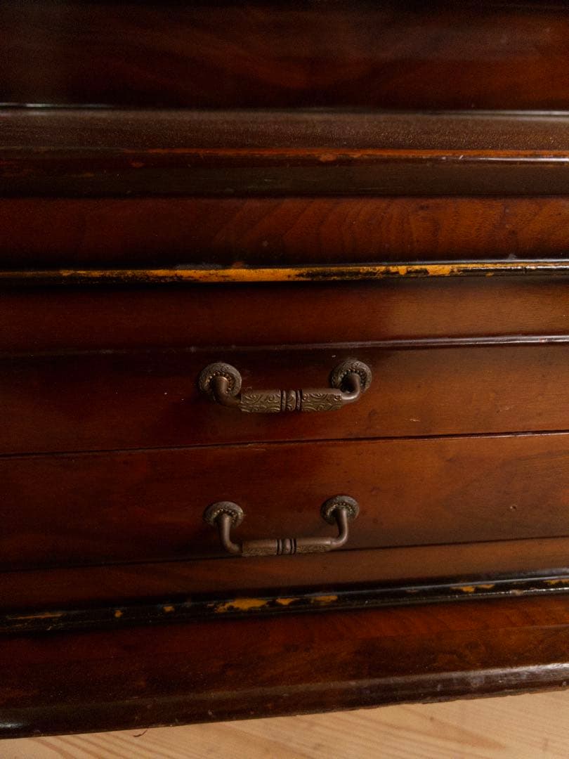 鏡台　ドレッサー　鏡　木製　クラシック　古道具　ビンテージ　アンティーク　レトロ