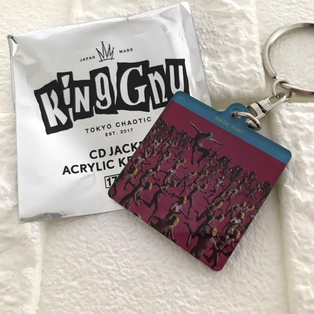 キングヌー グッズ ジャケット アクリル キーホルダー フラッシュ 新品